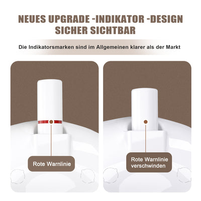 AdelDream Badezimmer-Saugnapfgriff, tragbarer Duschgriff, kein Bohren erforderlich, Handlauf für Behinderte