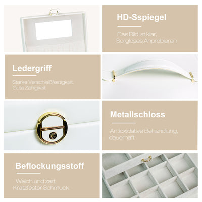 AdelDream Fünflagige Schmuckschatulle