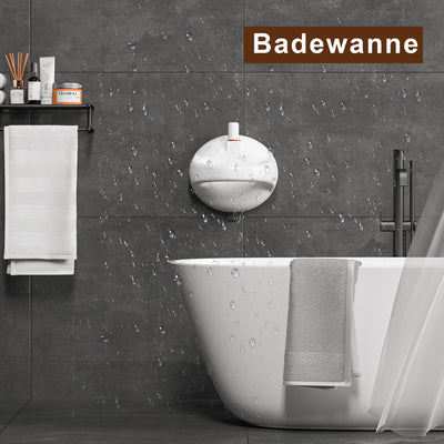 AdelDream Badezimmer-Saugnapfgriff, tragbarer Duschgriff, kein Bohren erforderlich, Handlauf für Behinderte