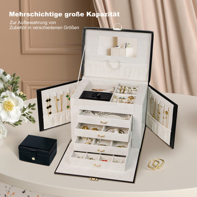 AdelDream Fünflagige Schmuckschatulle