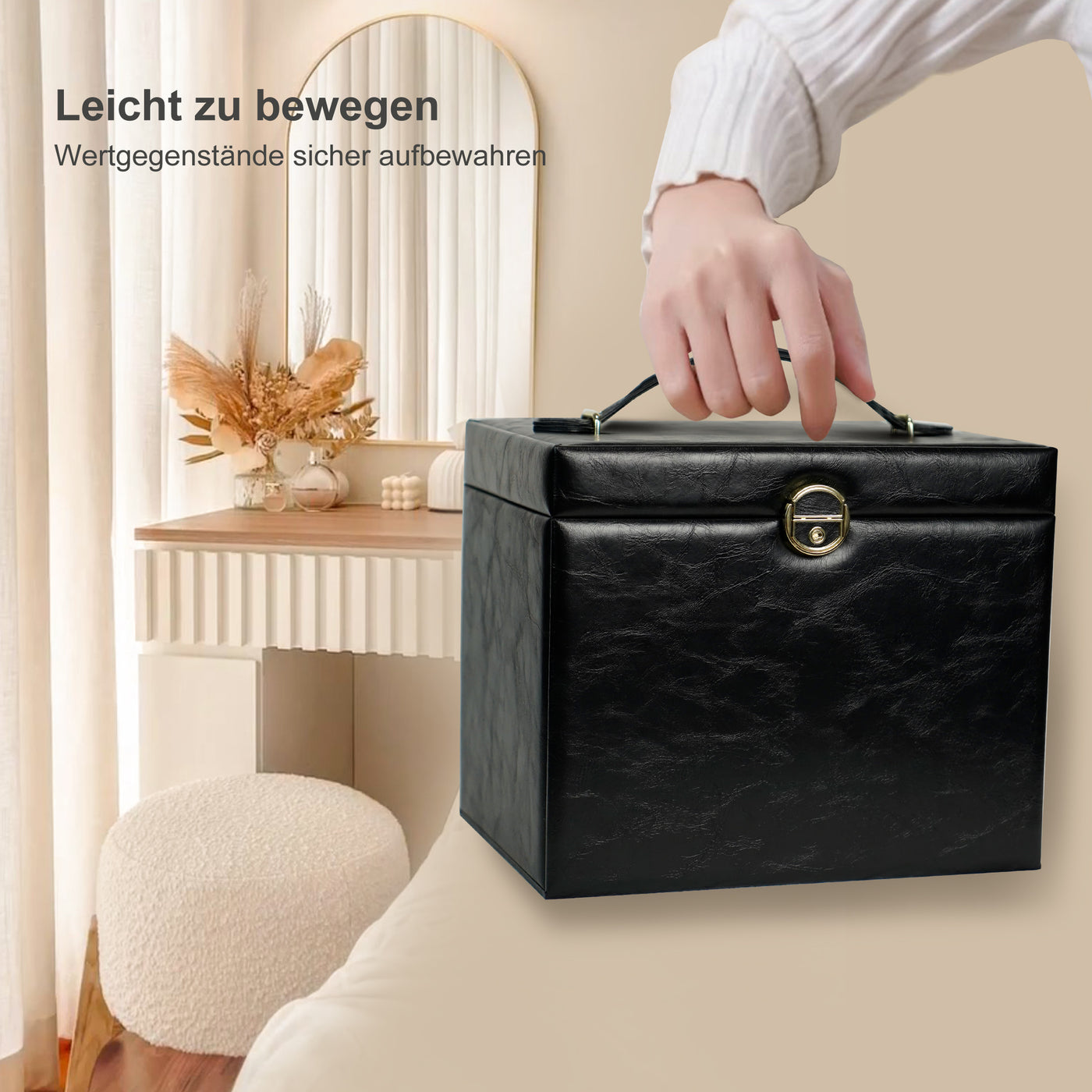 AdelDream Fünflagige Schmuckschatulle