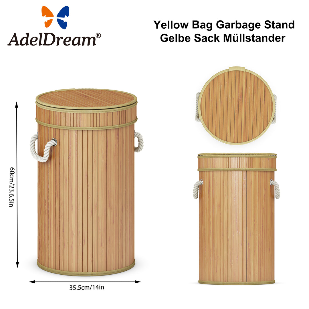 AdelDream Gelbe Sack Müllständer Sack Ständer,geruchsneutraler Mülleim – Adeldream