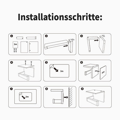 Tiklife Toilettenpapierhalter, Papierhandtuchhalter, Toilettenpapierhalter aus natürlichem Bambus mit Ablage